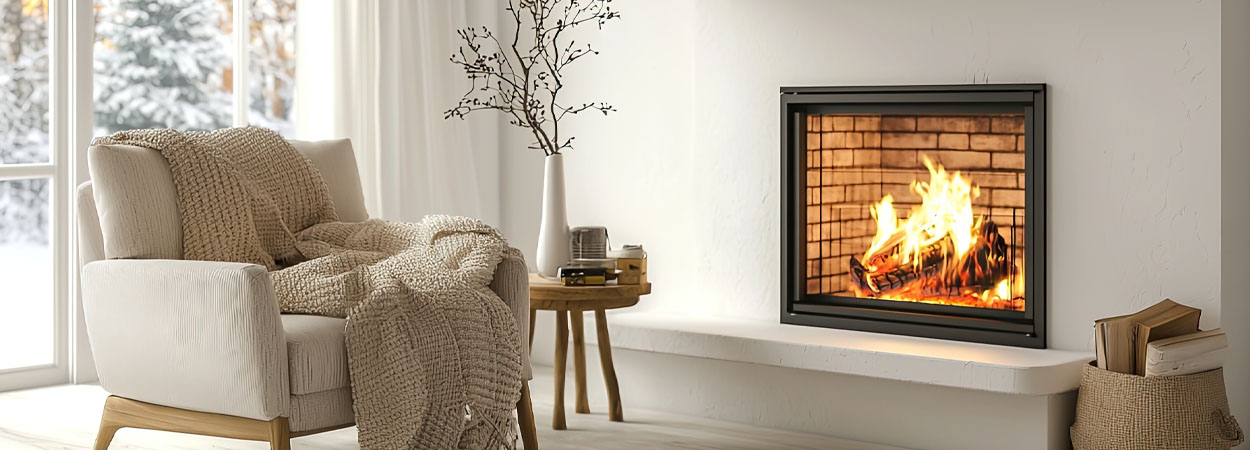 Modern Gas Fireplace Installation