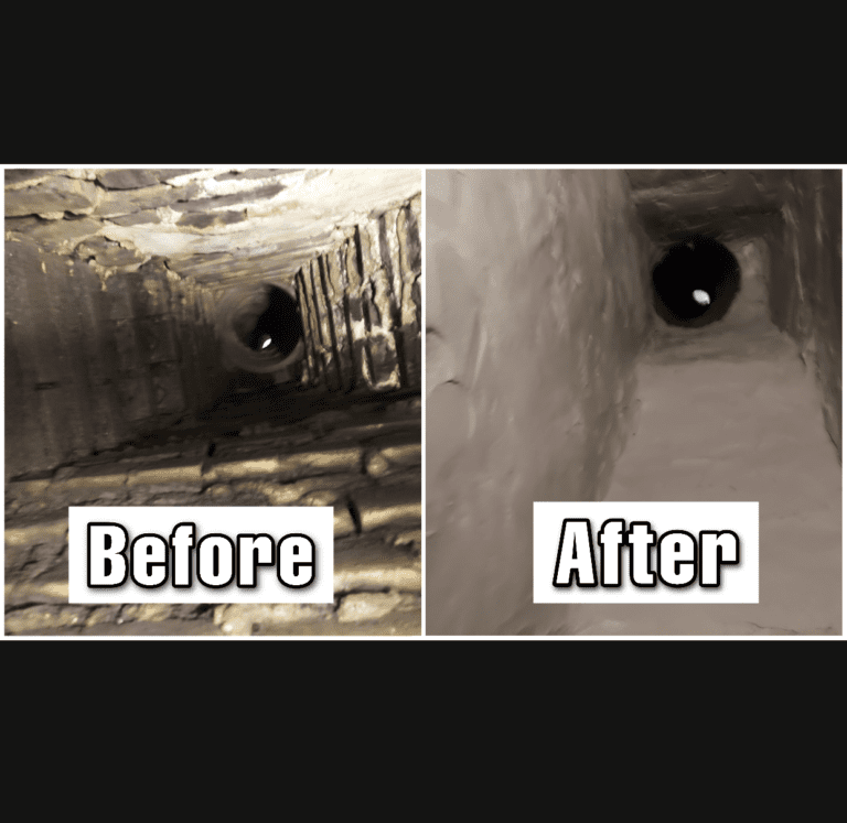 Chimney Repairs before and after