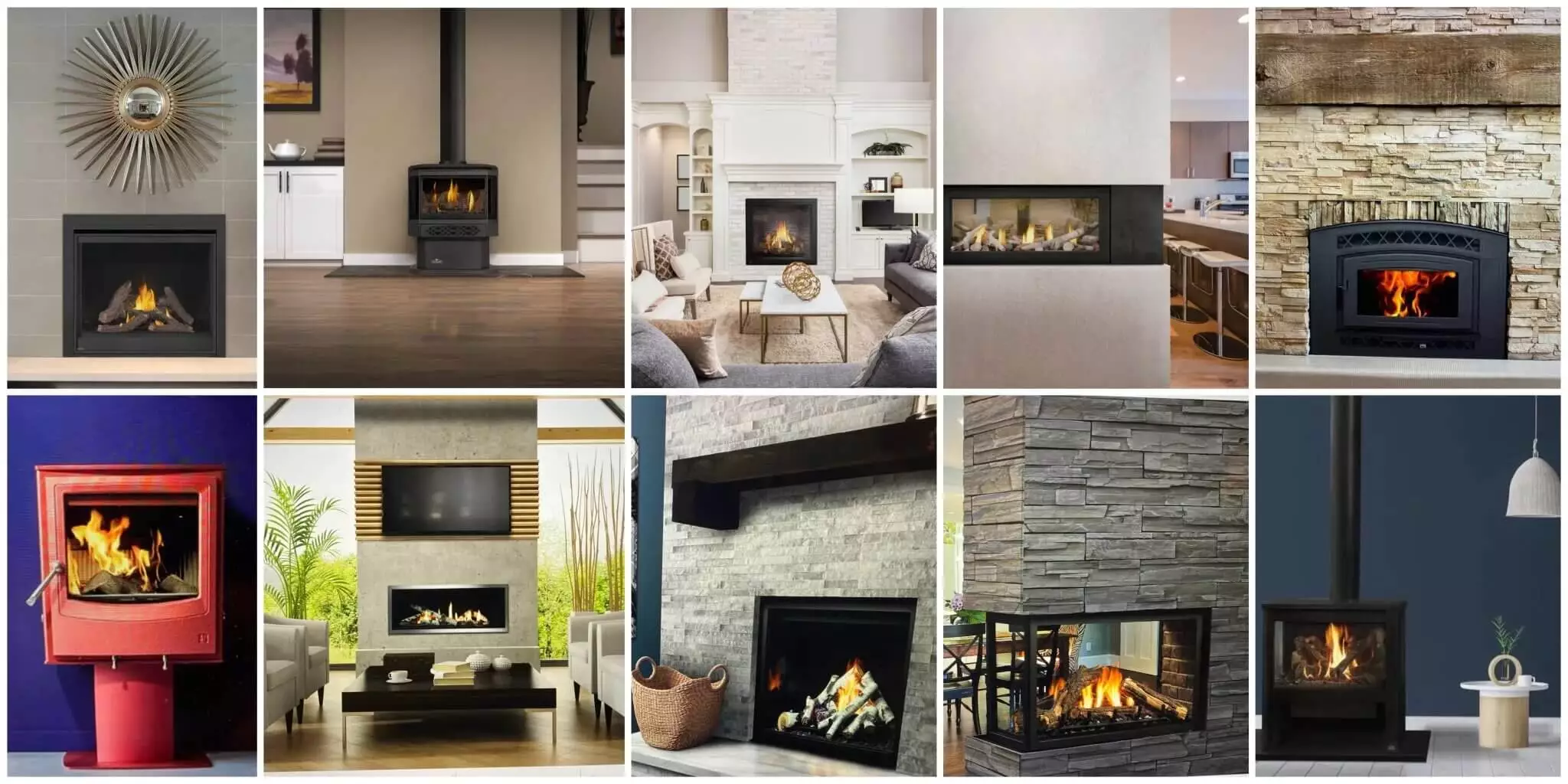 Wood fireplace inserts, wood stoves, gas fireplace inserts, gas stoves and gas log sets by Mr Chimney